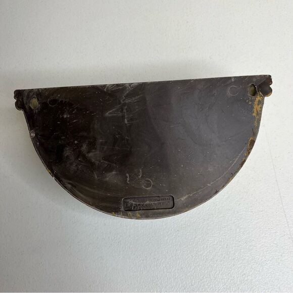 Vintage 70s Syroco Homco Faux Rattan Wall Pocket Planter Basket Cream Resin USA - Picture 6 of 12